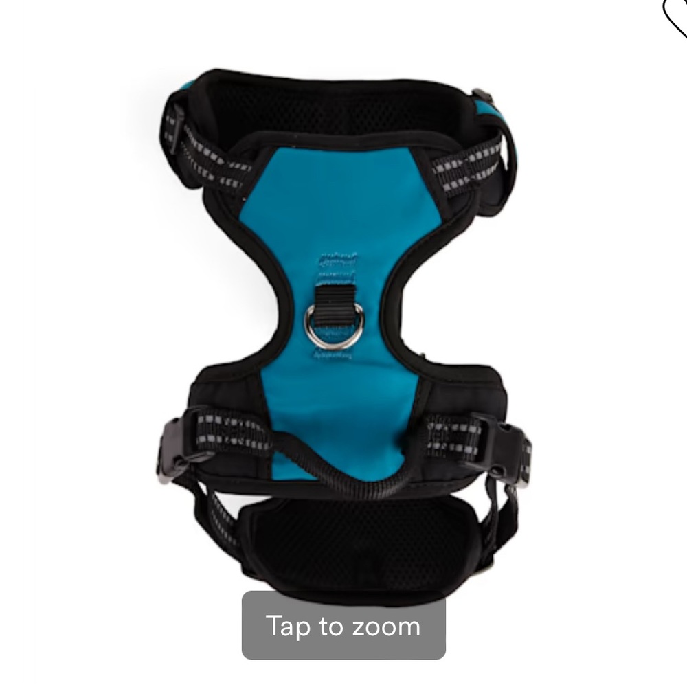 EveryYay Embrace the Pace Teal Reflective Dog Harness Small New w/ tag cut off - Picture 3 of 9